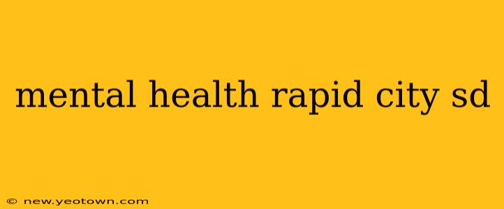 mental health rapid city sd