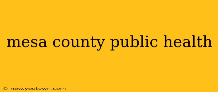 mesa county public health