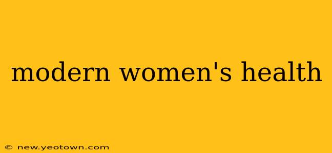 modern women's health