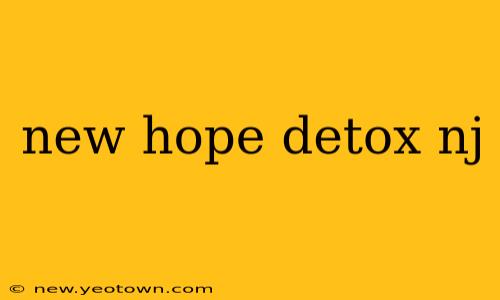 new hope detox nj