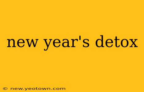 new year's detox