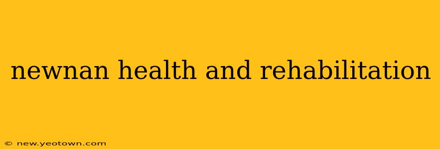 newnan health and rehabilitation