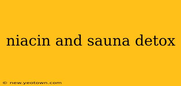 niacin and sauna detox