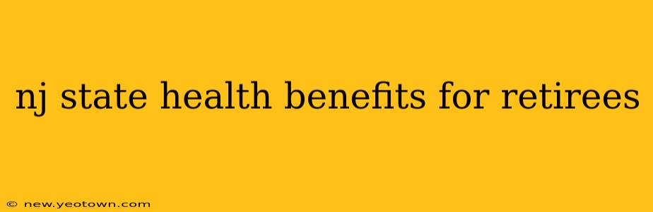 nj state health benefits for retirees