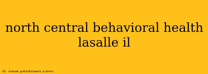 north central behavioral health lasalle il