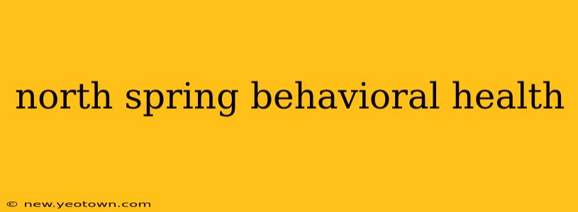 north spring behavioral health