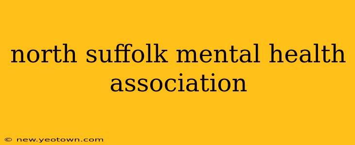 north suffolk mental health association