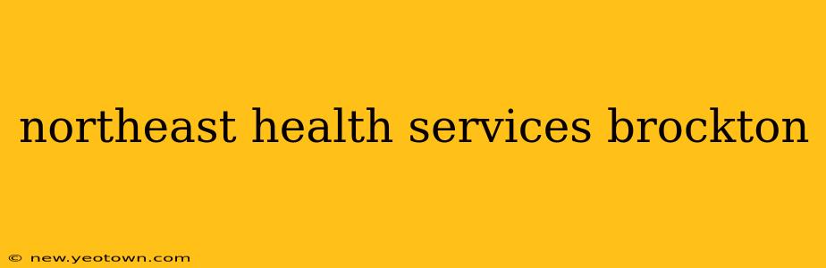 northeast health services brockton