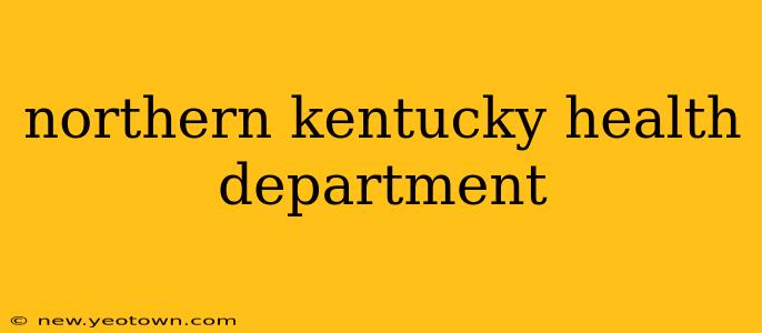 northern kentucky health department