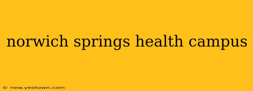 norwich springs health campus