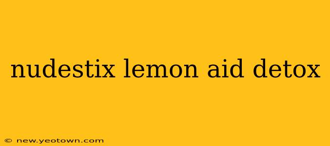 nudestix lemon aid detox