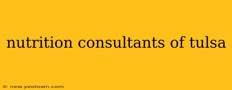 nutrition consultants of tulsa