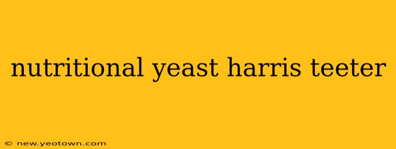 nutritional yeast harris teeter