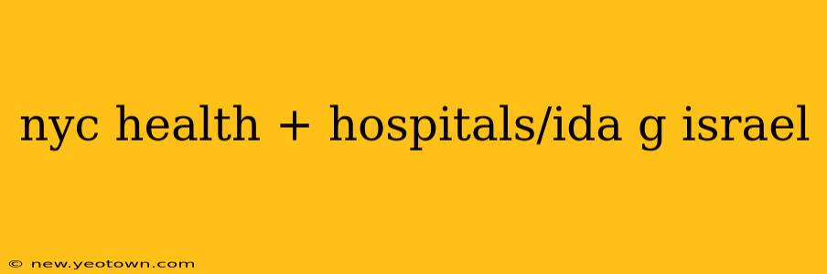 nyc health + hospitals/ida g israel