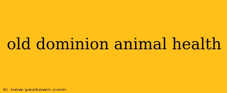 old dominion animal health