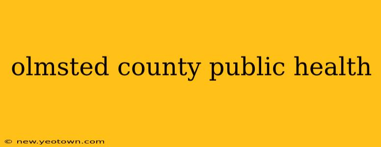 olmsted county public health