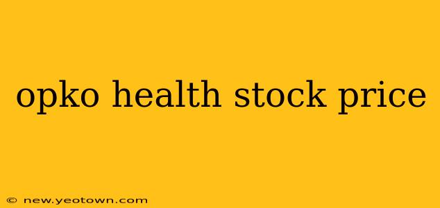 opko health stock price