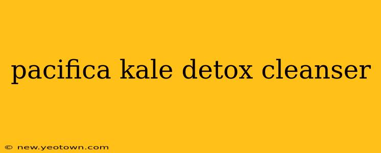 pacifica kale detox cleanser