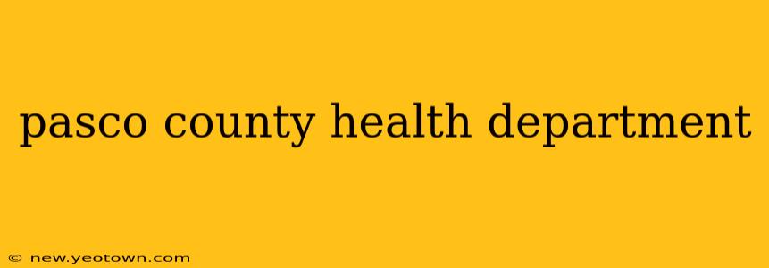 pasco county health department