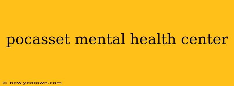 pocasset mental health center