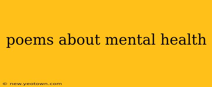 poems about mental health