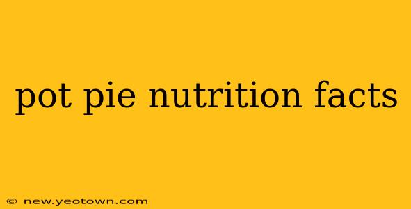 pot pie nutrition facts
