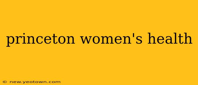 princeton women's health