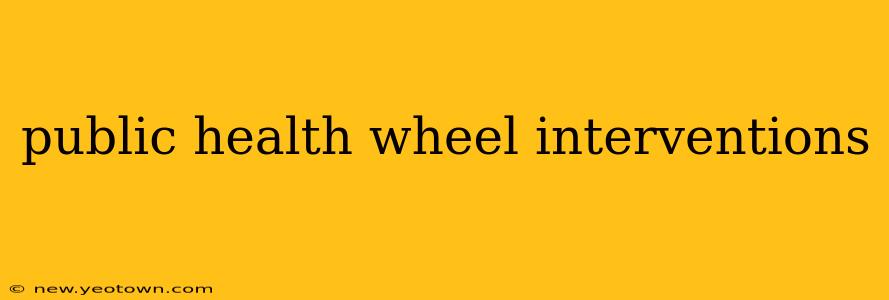 public health wheel interventions