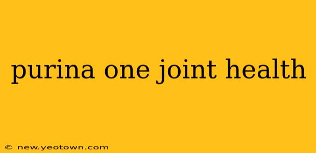 purina one joint health