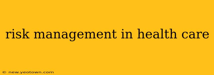risk management in health care