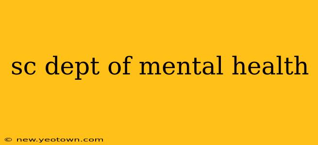 sc dept of mental health