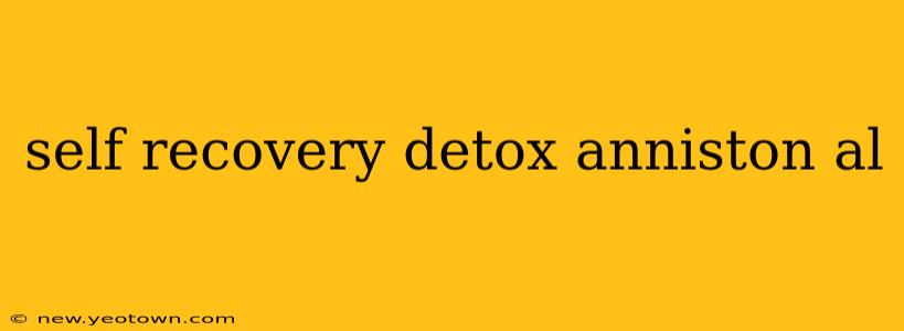 self recovery detox anniston al