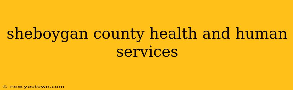 sheboygan county health and human services