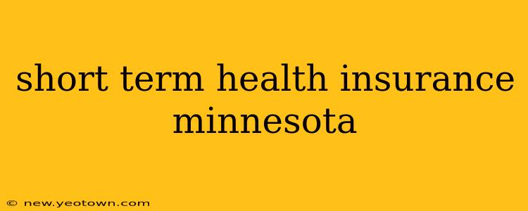 short term health insurance minnesota