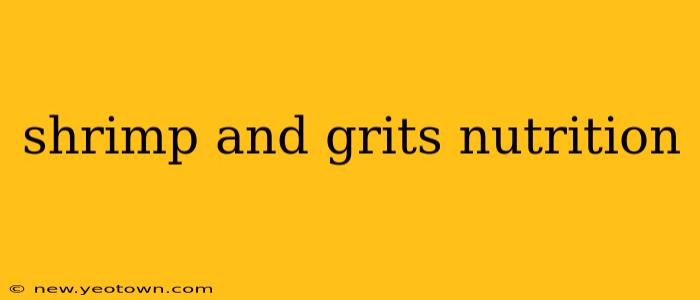 shrimp and grits nutrition