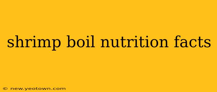 shrimp boil nutrition facts