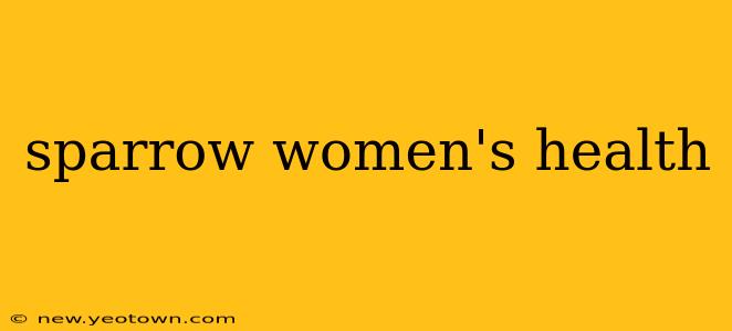 sparrow women's health