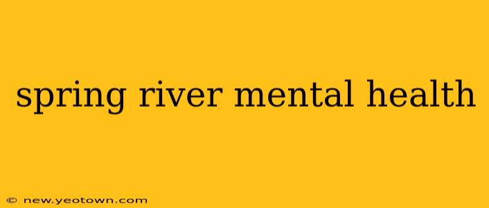 spring river mental health