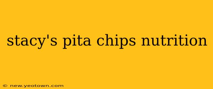 stacy's pita chips nutrition