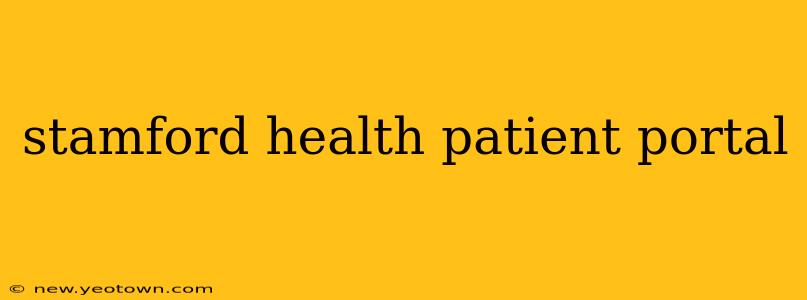 stamford health patient portal