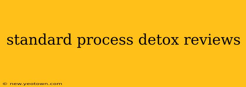 standard process detox reviews