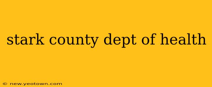 stark county dept of health