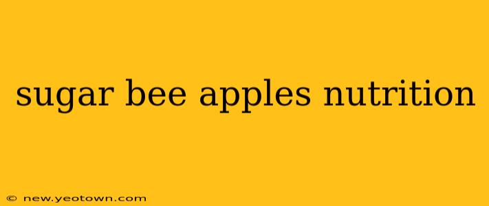 sugar bee apples nutrition