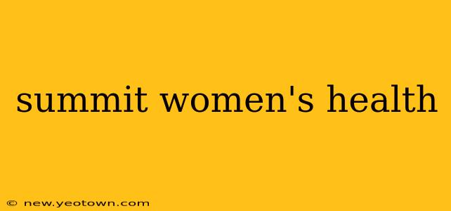 summit women's health