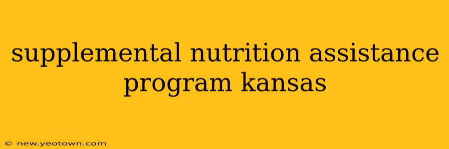 supplemental nutrition assistance program kansas