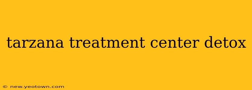 tarzana treatment center detox