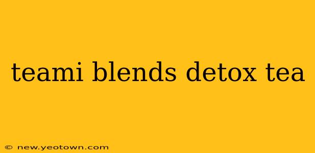teami blends detox tea