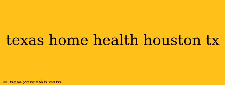 texas home health houston tx
