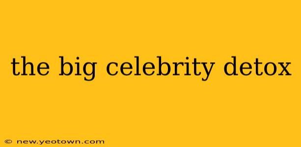 the big celebrity detox