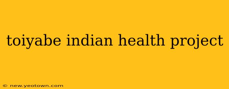 toiyabe indian health project